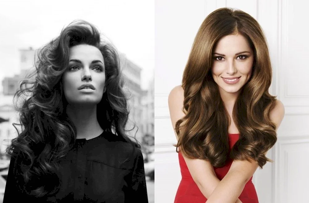 Hair Styling Large Curls on Medium Hair