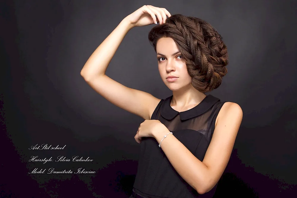 What an unforged hairstyle looks like