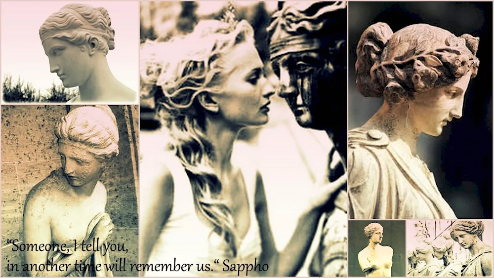 Lampadion hairstyle ancient Greece