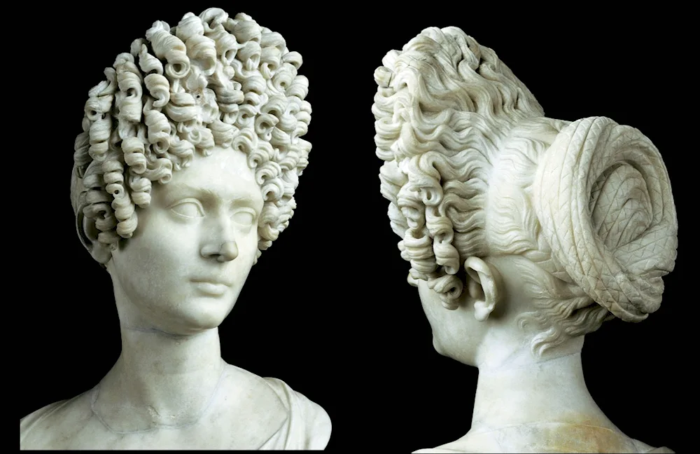 Lampadion hairstyle ancient Greece