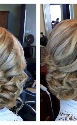 Curls on medium hair