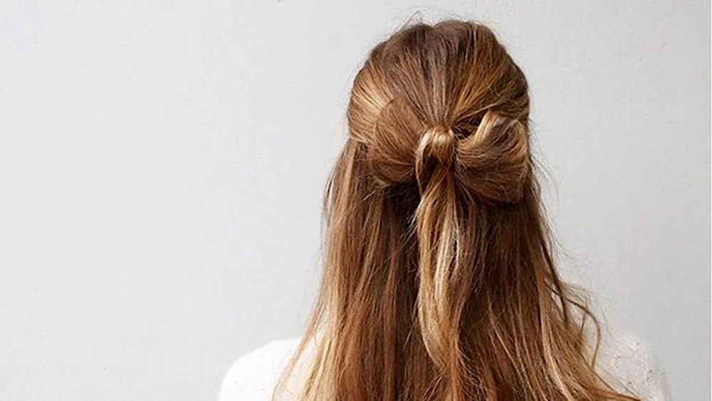 Malvinka hairstyle for long hair for girls