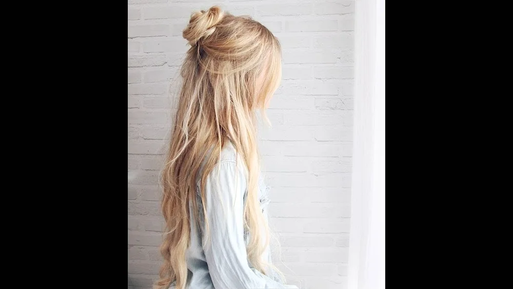 Malvinka ponytail with ponytail