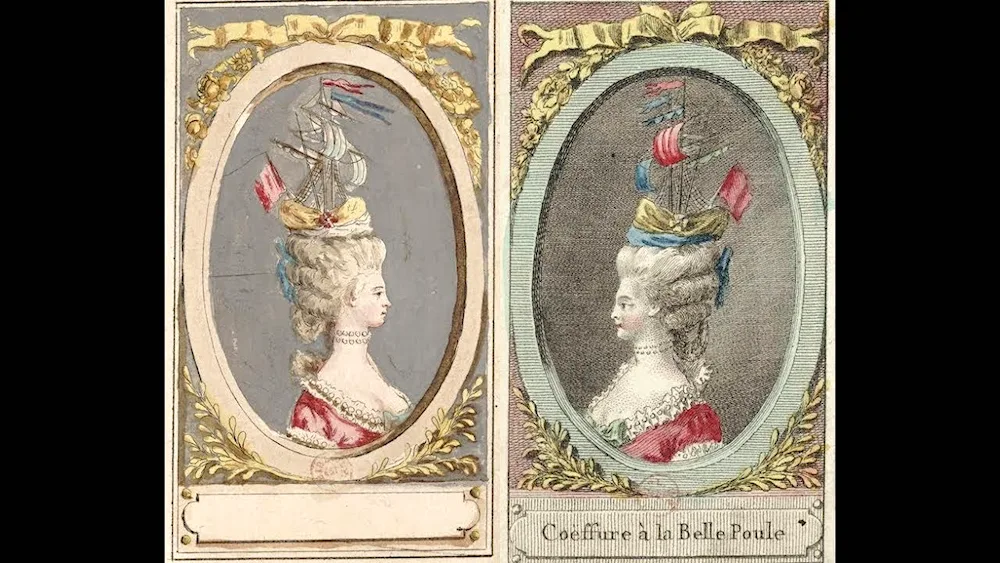 Marie Antoinette 18th century hairstyles