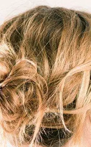Messy bun