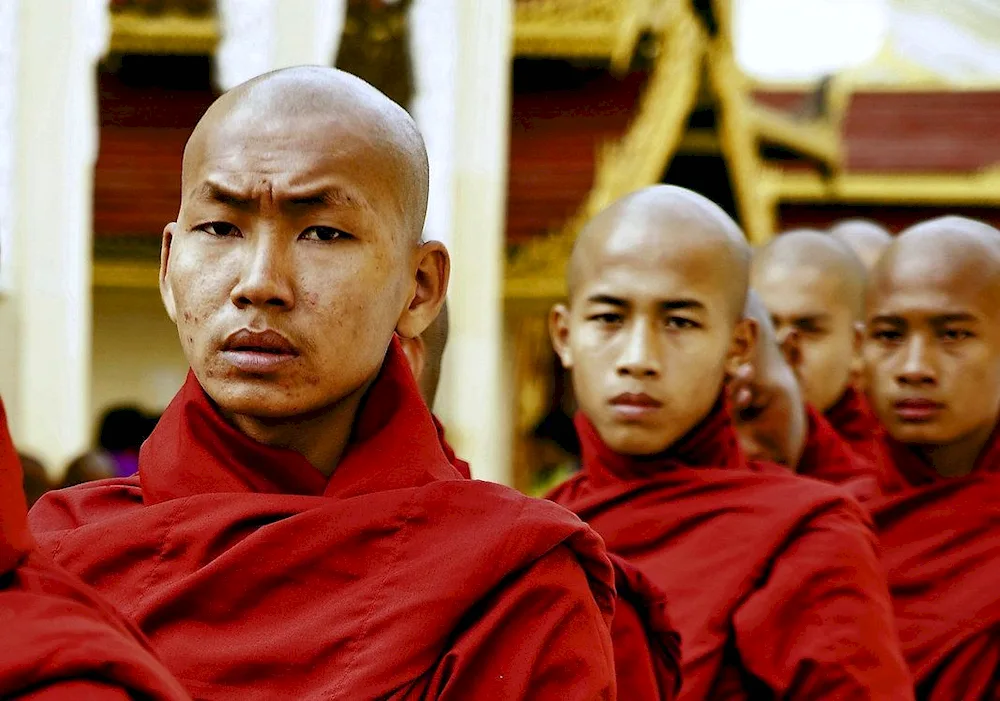 Hairstyle Shaolin monk's hairstyle Shaolin monk's haircut