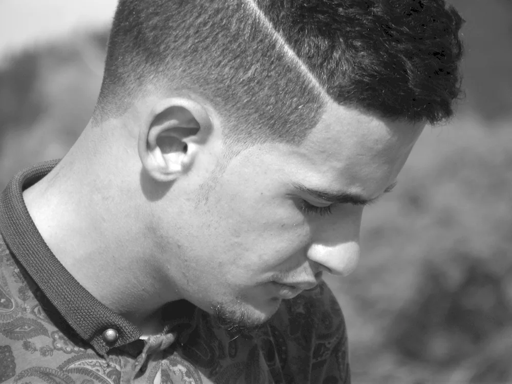 Monk haircut