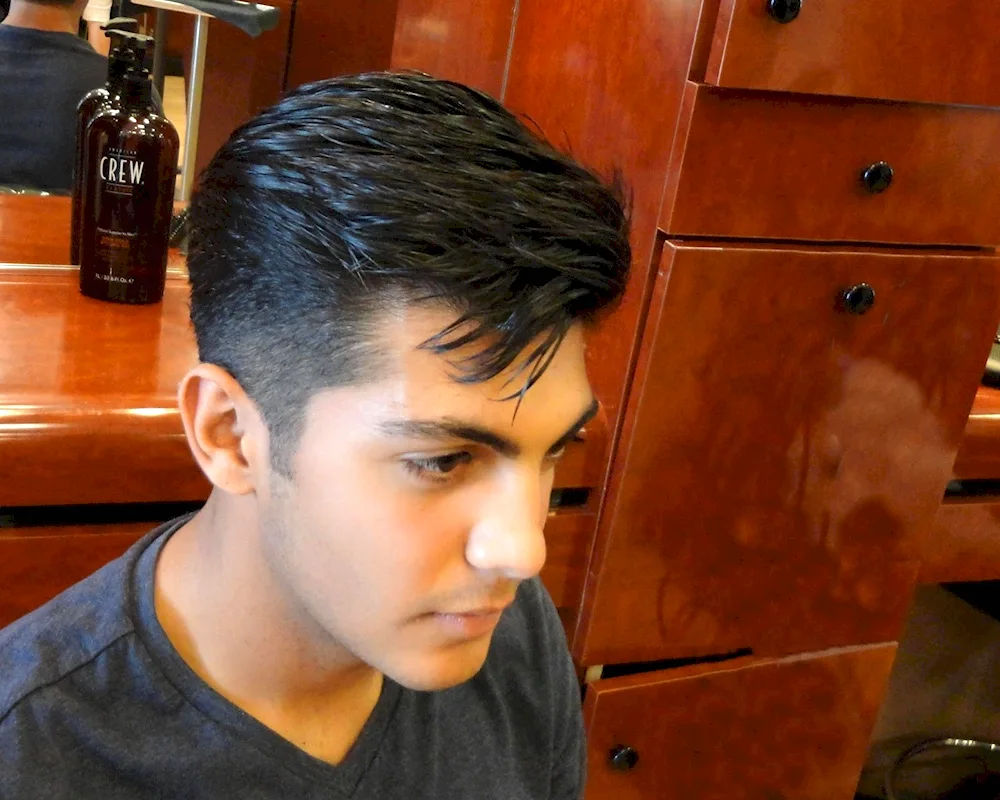 Men's haircut Tajik