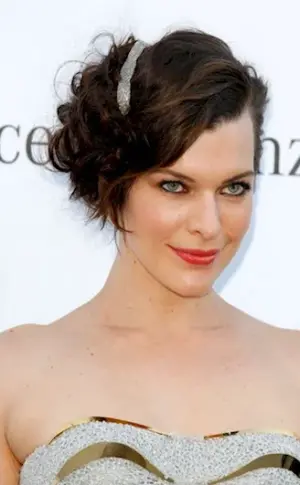 Evening bob hairstyle