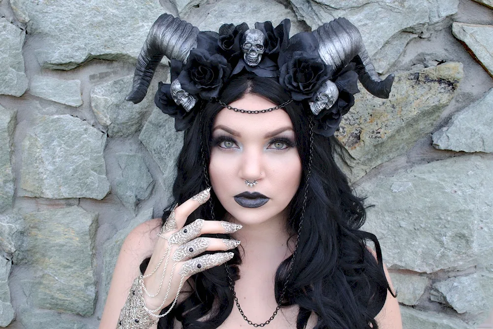 Halloween hairstyle