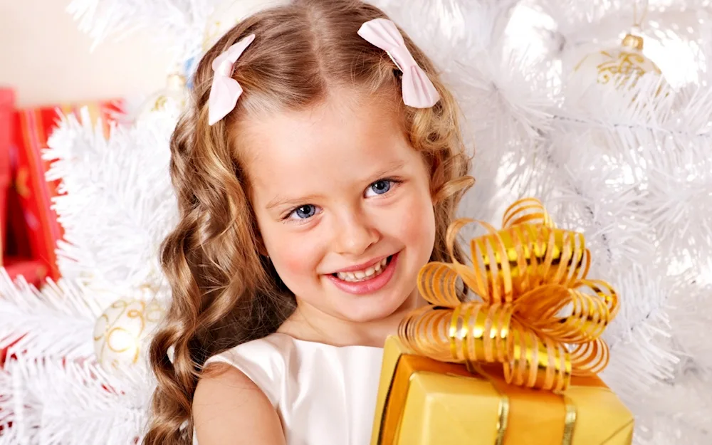 Hair for new year girl