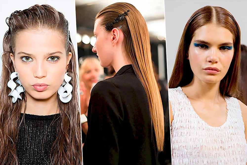 Swept hairstyles