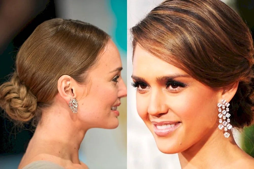 Hairstyle for medium hair hair pulled back