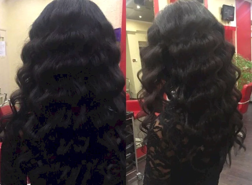 Hairstyles on a triple flat iron