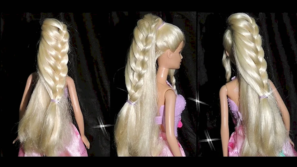 Bratz Jade doll with long hair hairstyles for dolls