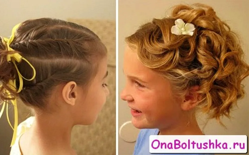 Girls’ Hairstyles for Kindergarten Graduation