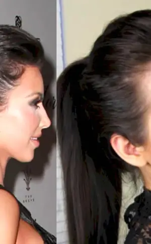 Kim Kardashian hairstyle