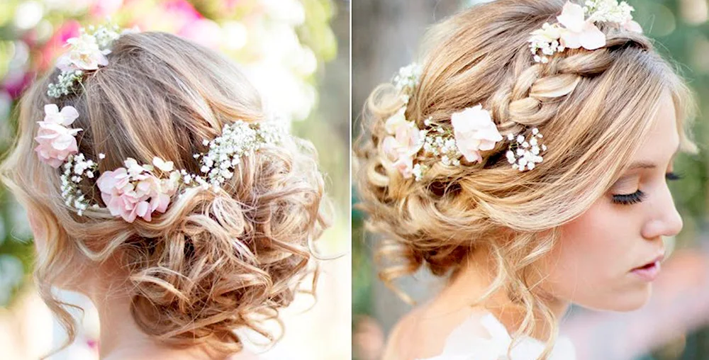 Bridesmaid's hairstyle