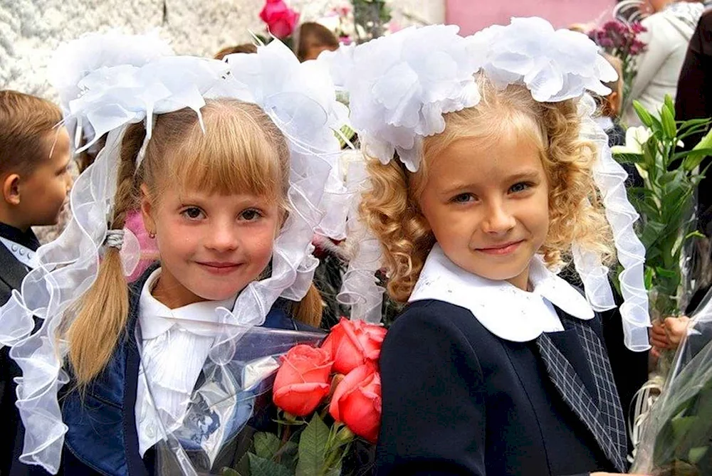 First-grader hairstyle