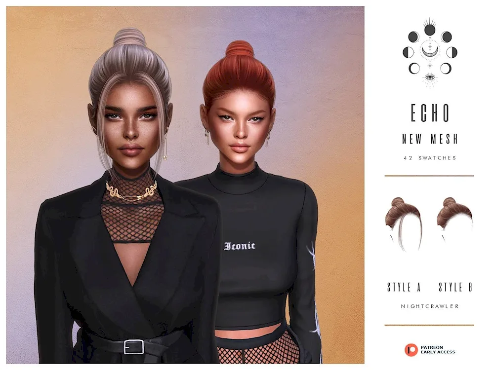 Pixel hair colouring