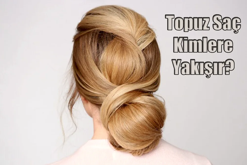 Bun hairstyle