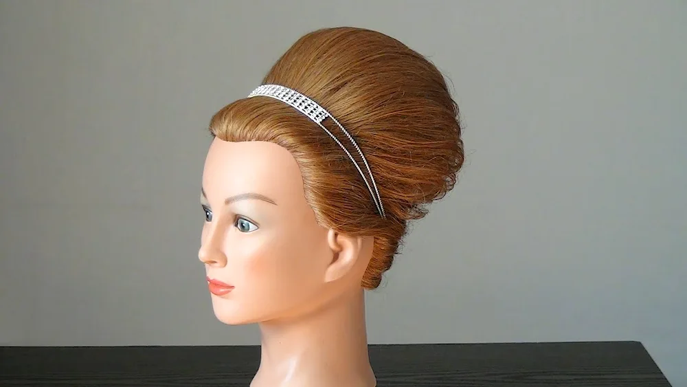 Ballroom dancing bun