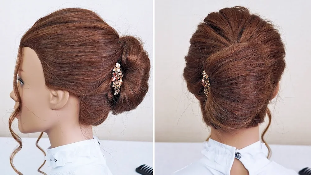 Ballroom dancing bun
