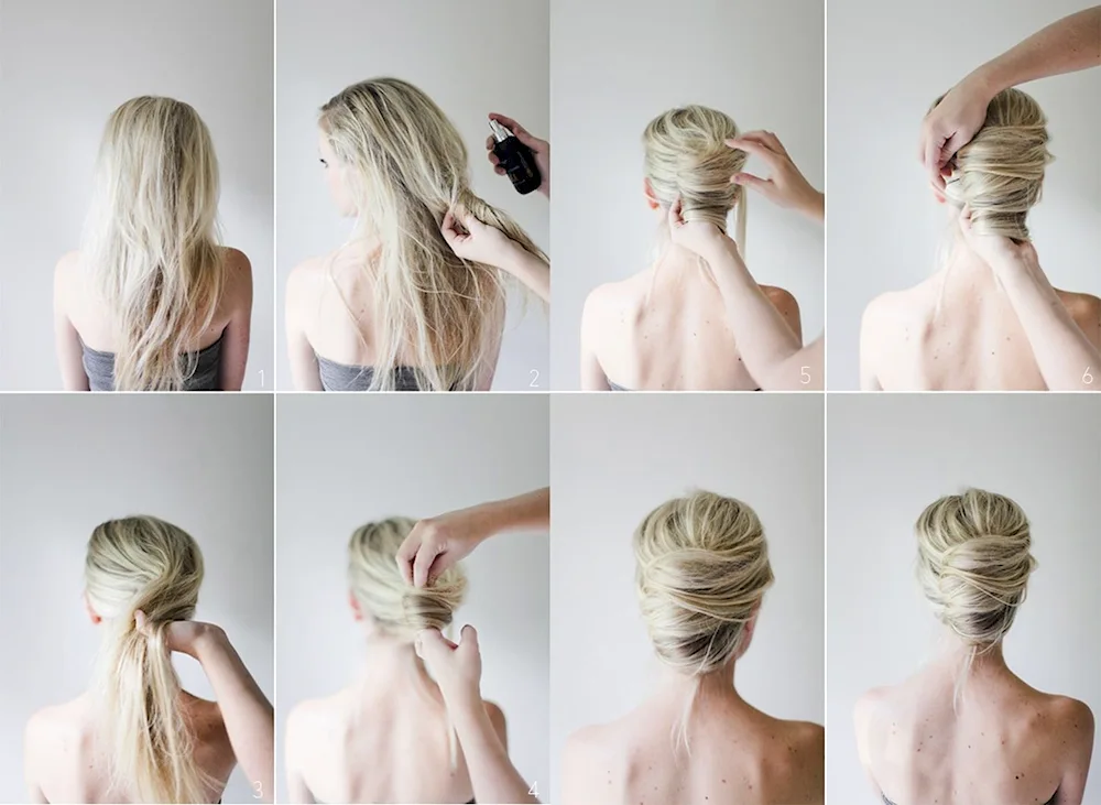 Shell hairstyle