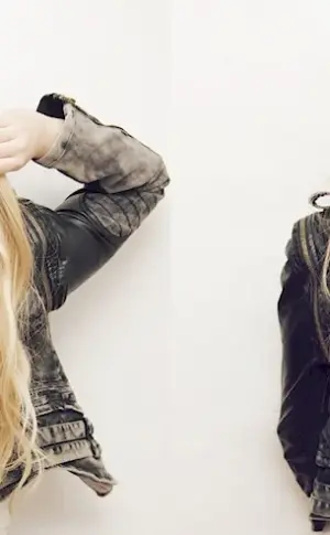 Loose hair and braid