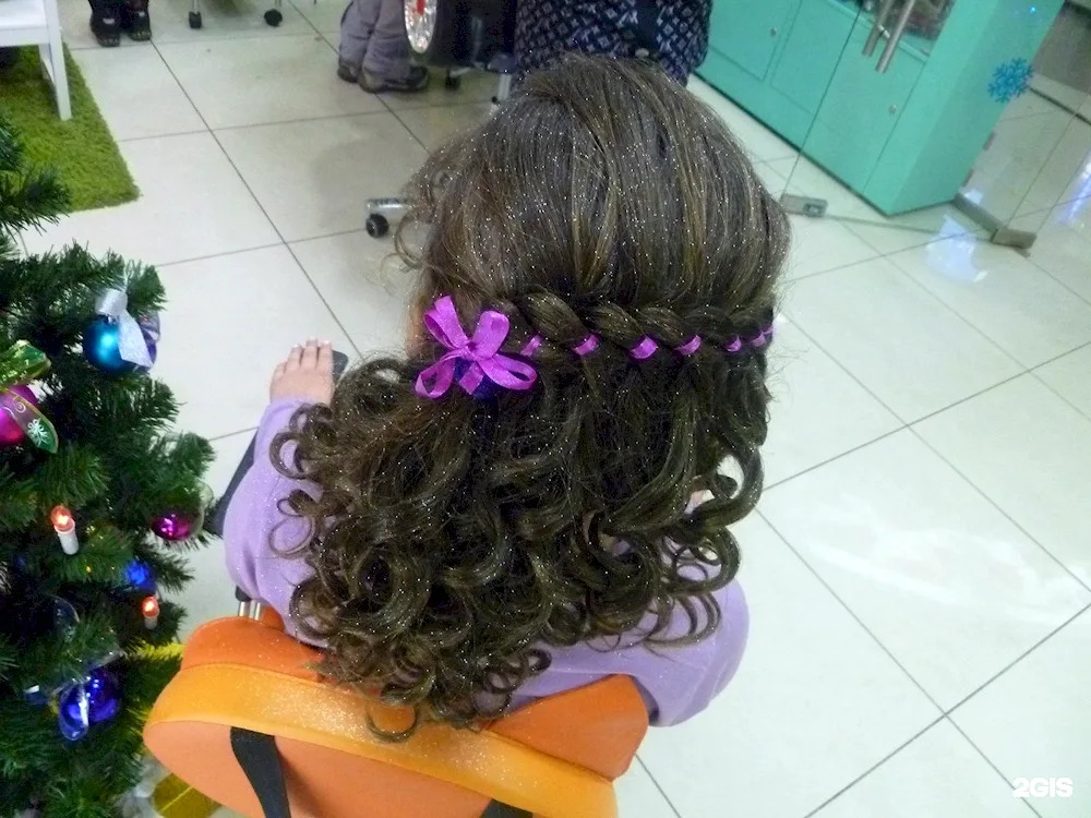 Girl hairstyles for matinee