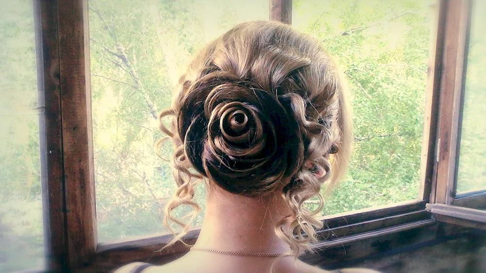 Rose hairstyle