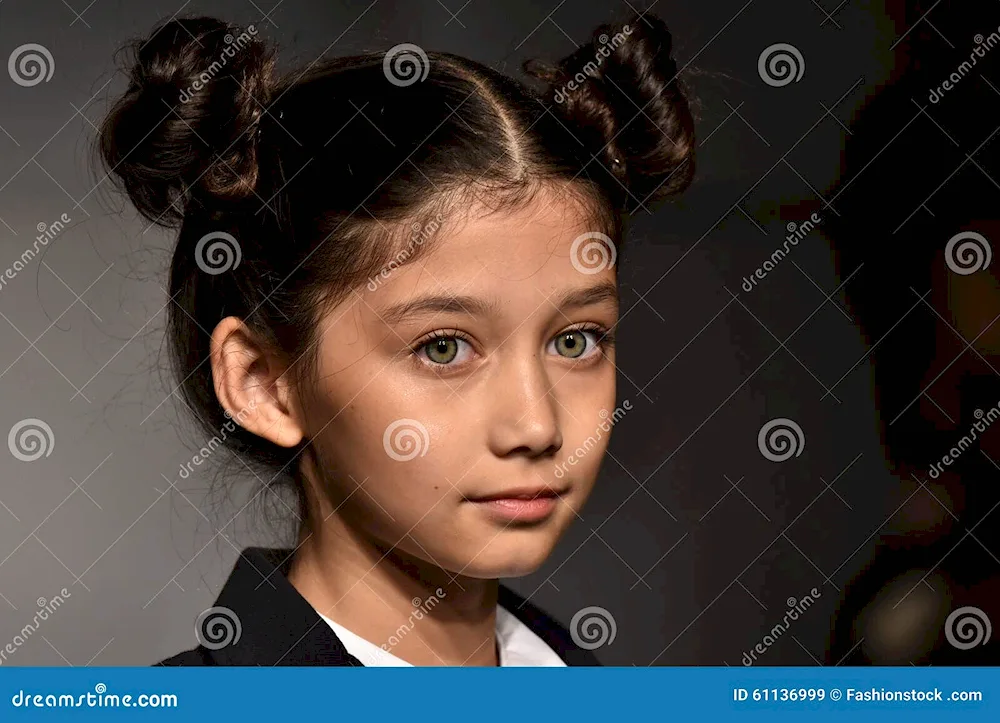 Horns for a girl. girl