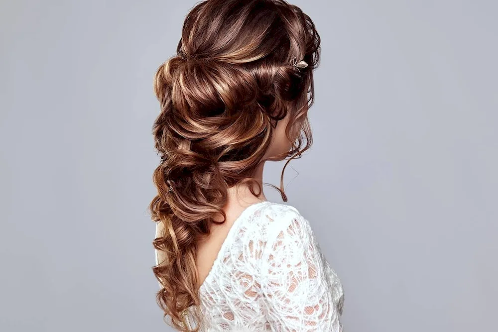 Greek braid hairstyle for long hair