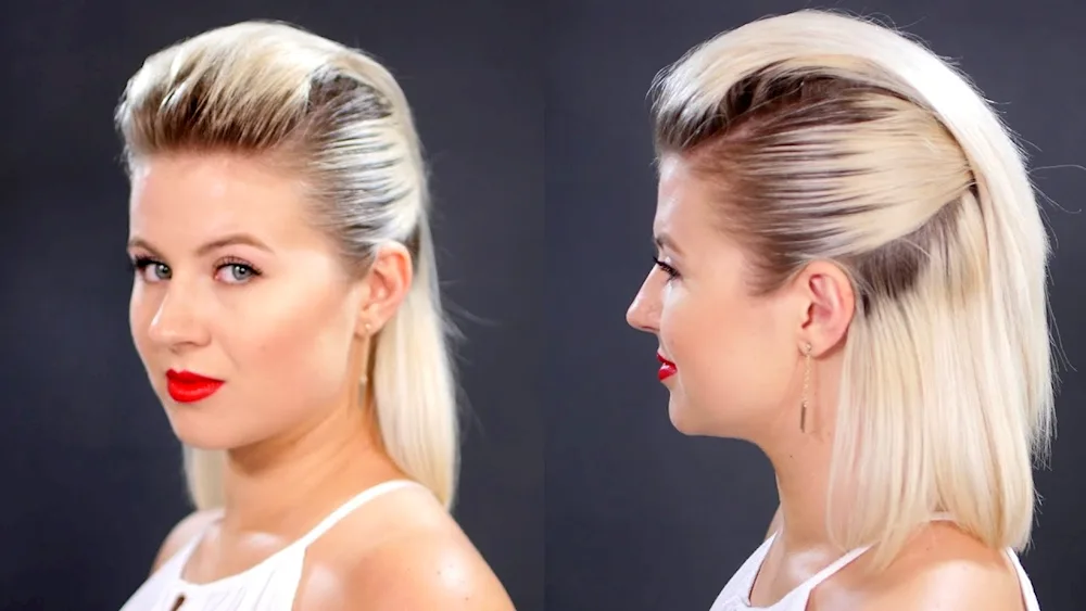 Glam punk hairstyles