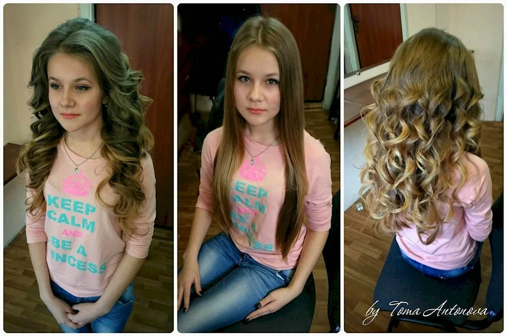 Girl curls for girls