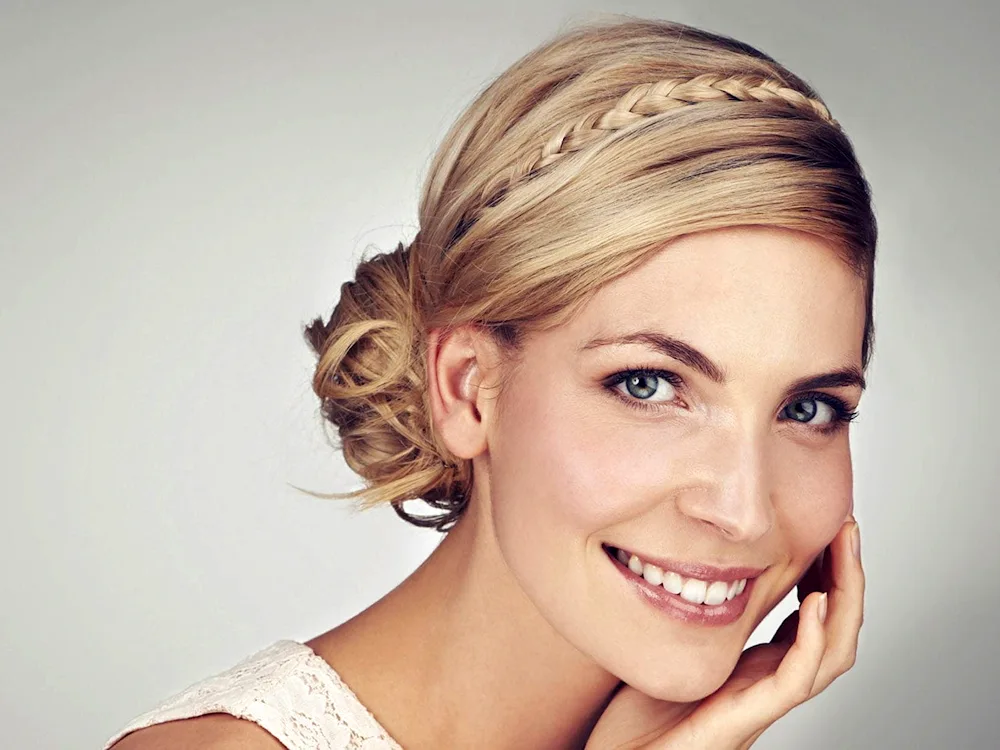 Round hairstyle