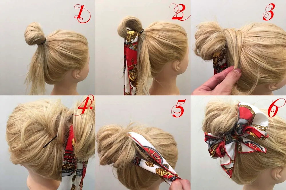 Bandana hairstyles