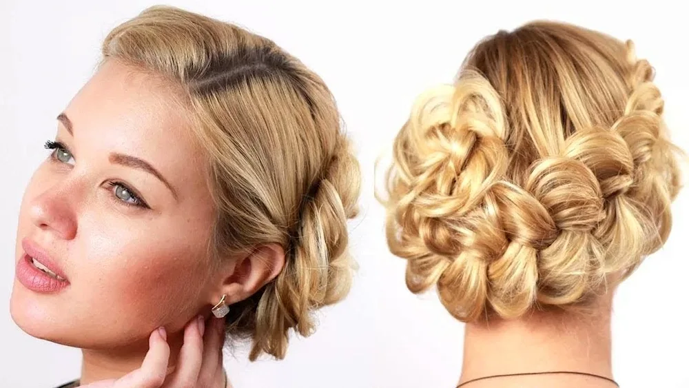Braid in the front
