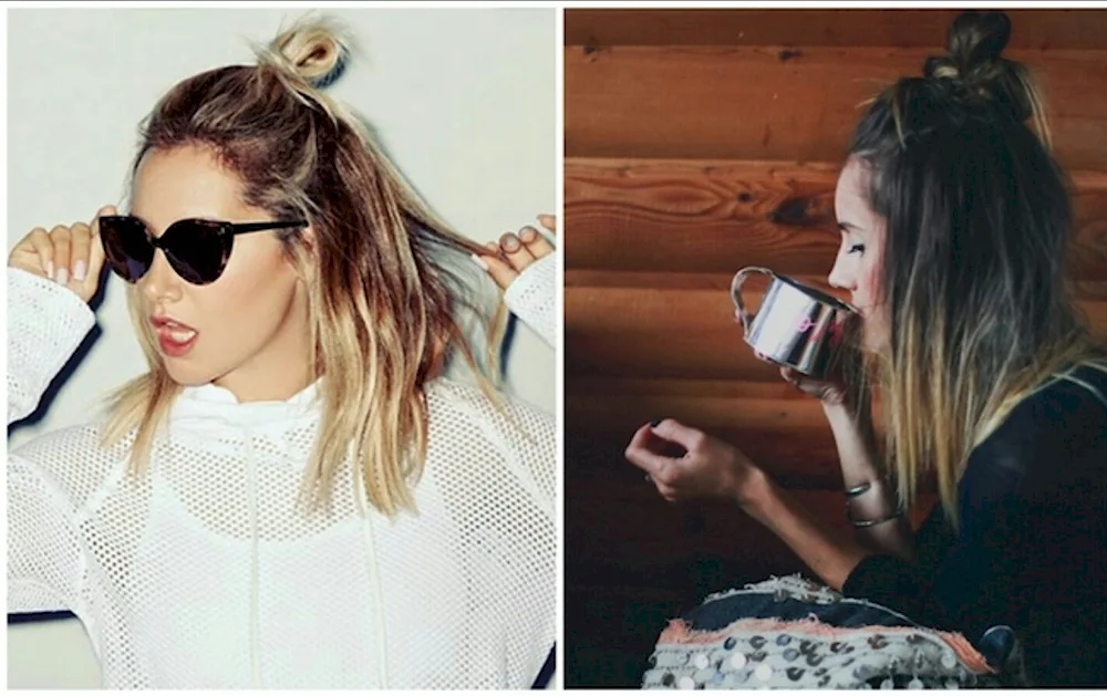 Ponytail hairstyle