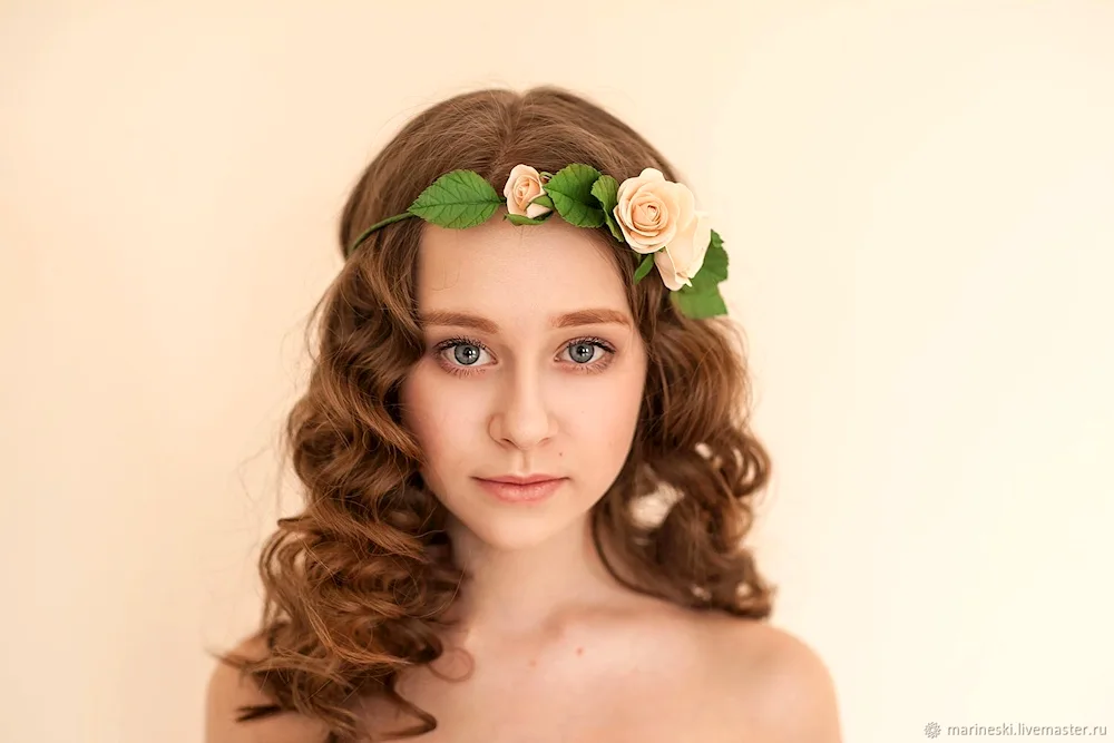 Wreath hairstyle