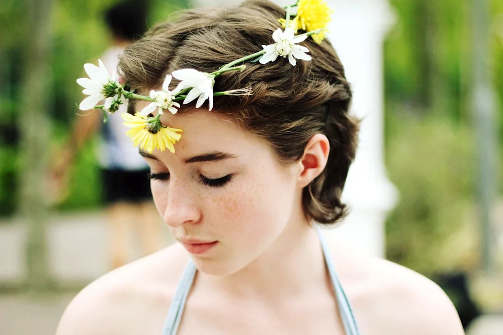 Wreath of flowers