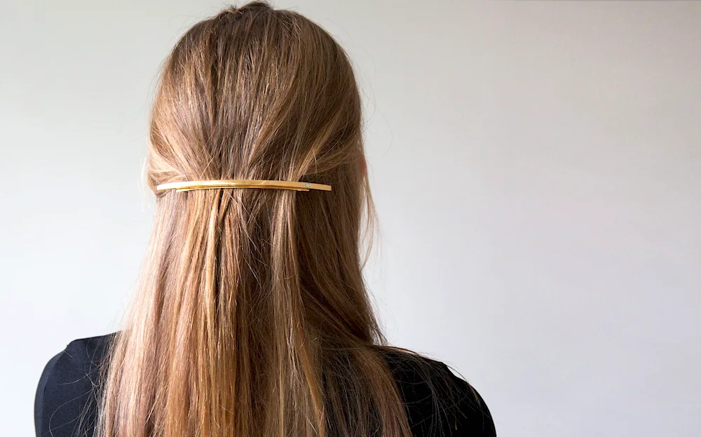 Hairstyles with hairpins with hairpins