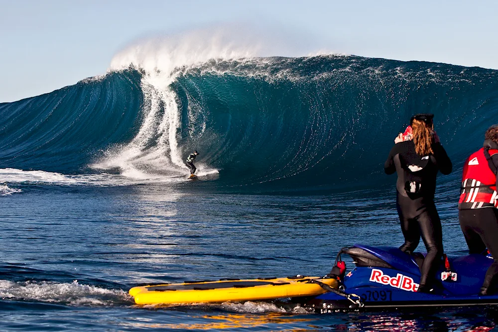 Surfer girls photo