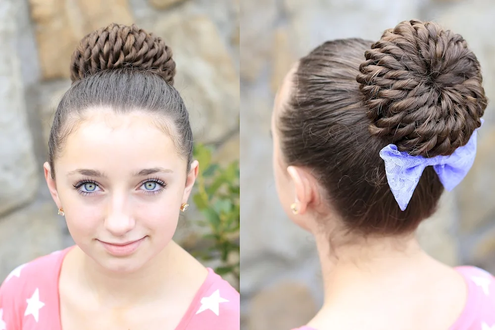 Girl bump hairstyles