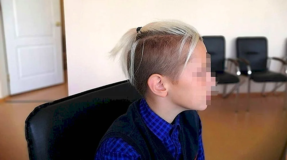 Schoolboy haircut