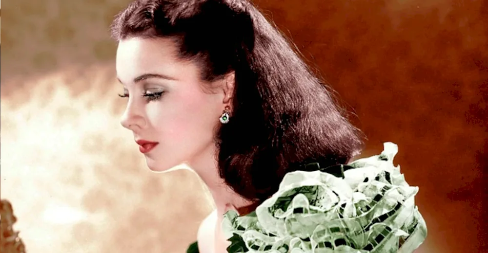 Vivien lee's hair Scarlett o Hara