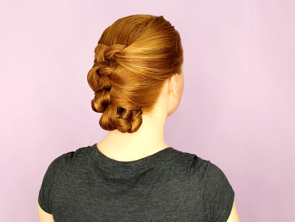 Knot hairstyle