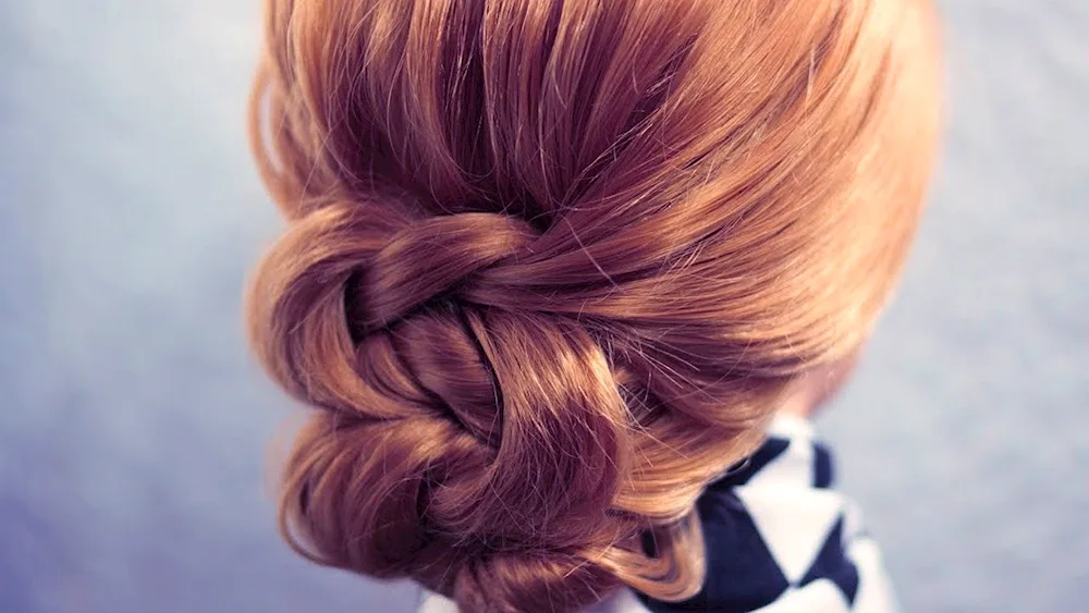 Knot hairstyle