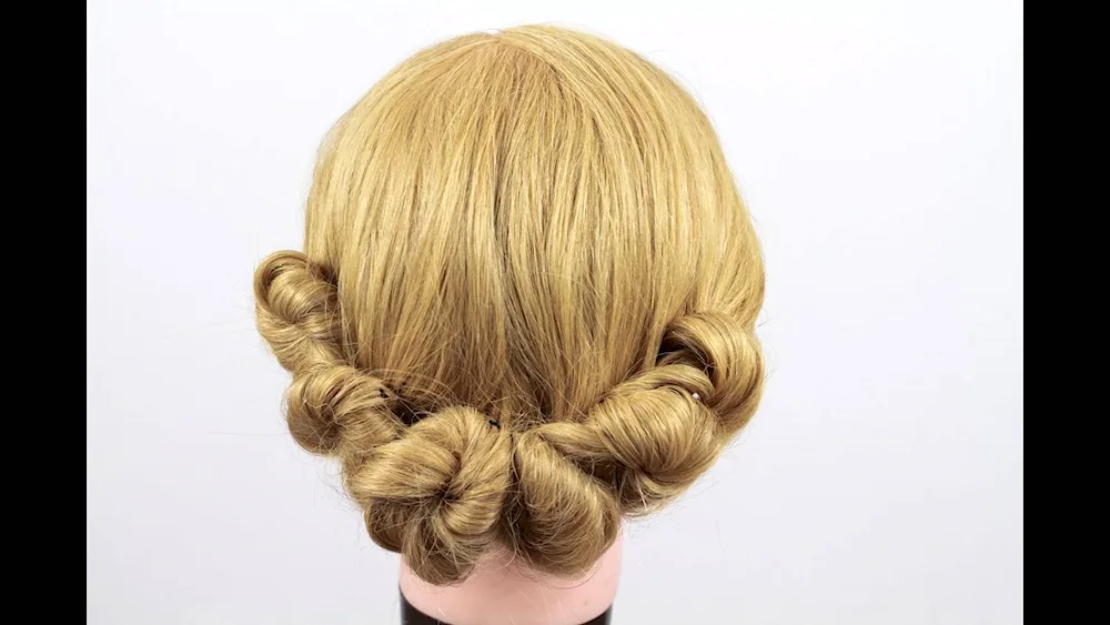 Knot hairstyle