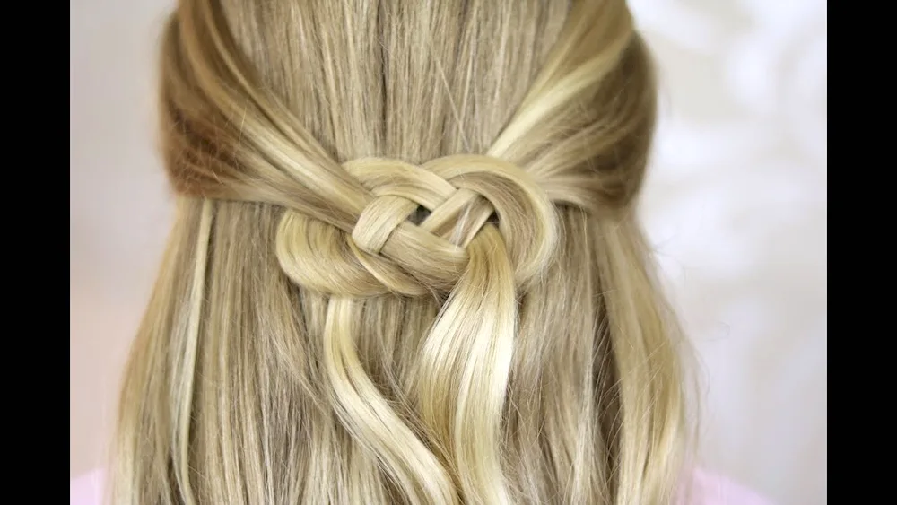 Knot hairstyle